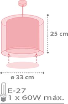 Dalber Secrets 41442 dětský závěsný lustr - obrázek 3