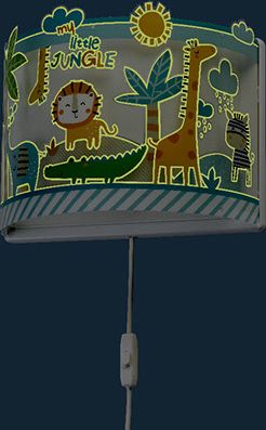 Dalber Little Jungle 76118 dětské nástěnné světlo - obrázek 6