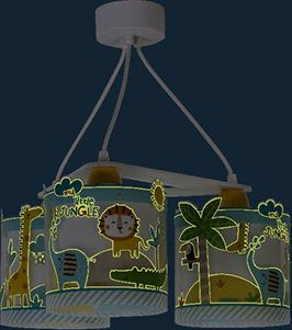 Dalber Little Jungle 76114 dětský závěsný lustr - obrázek 4