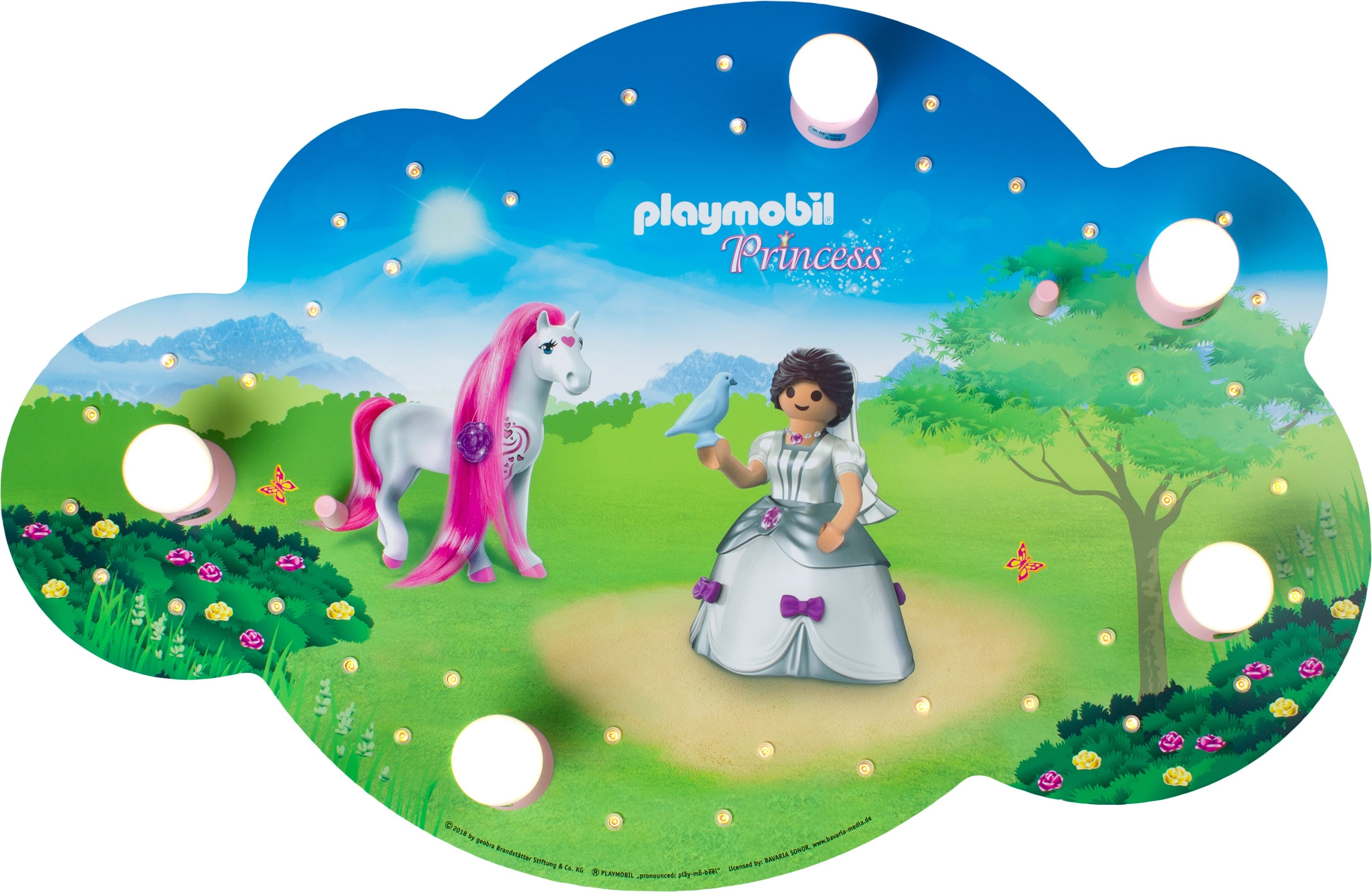 Elobra Playmobil Princezny 137239 dětské nástěnné světlo - obrázek 1