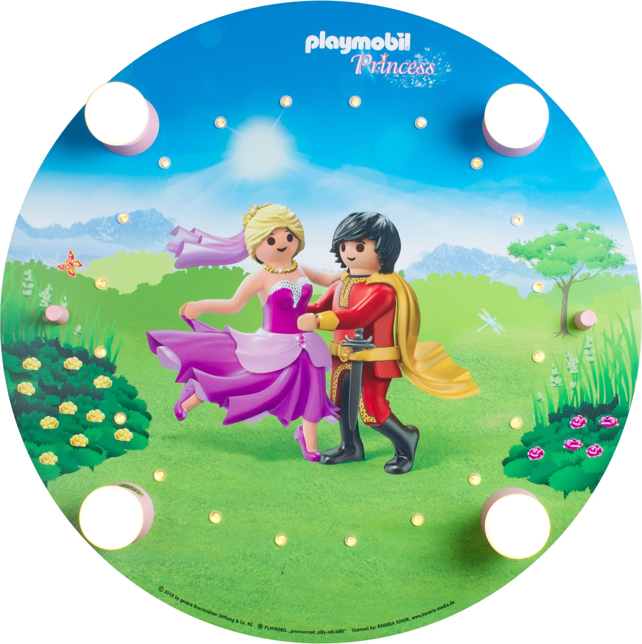 Elobra Playmobil Princezny 137222 dětské nástěnné světlo - obrázek 1