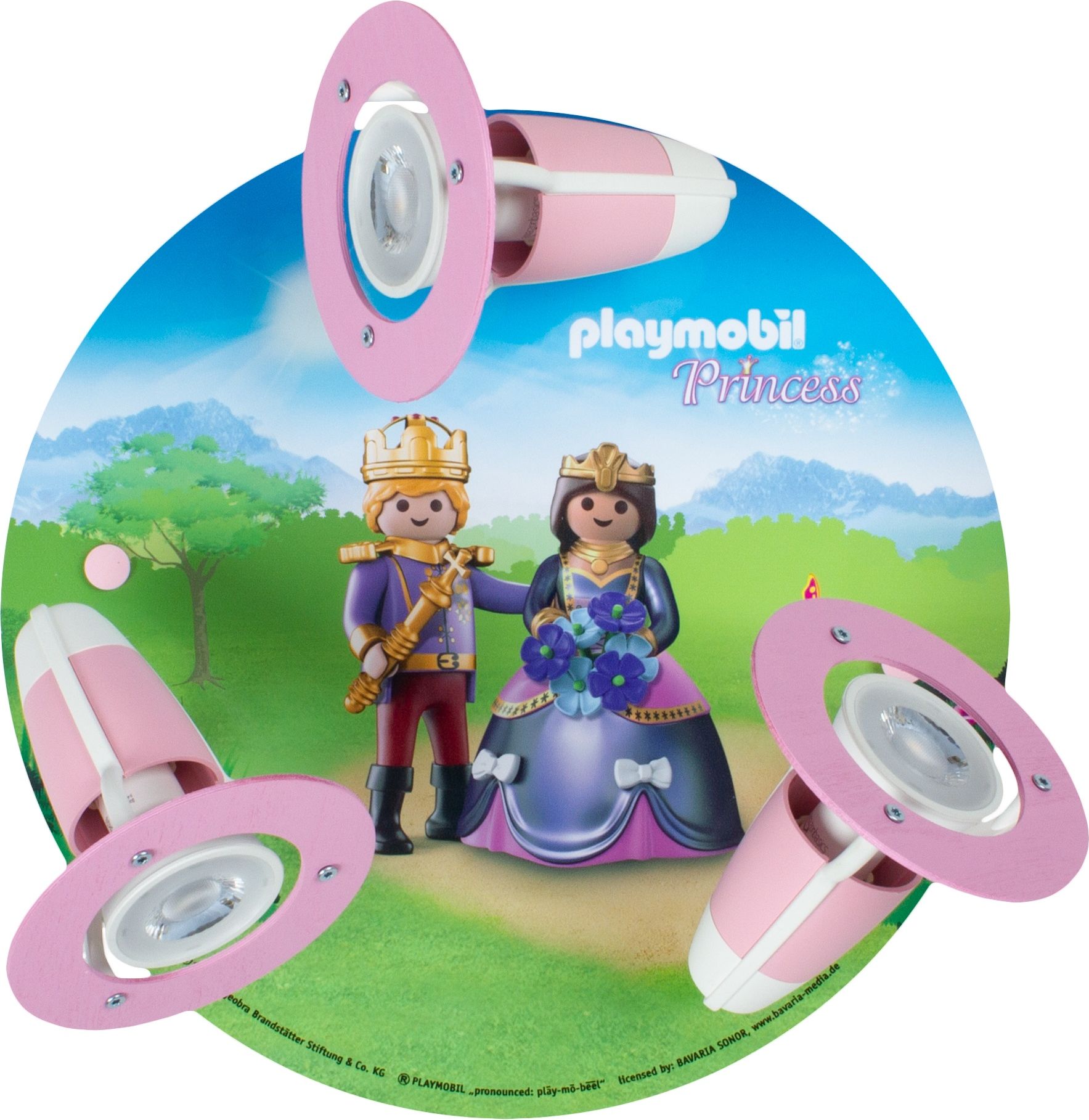 Elobra Playmobil Princezny 137215 dětské nástěnné světlo - obrázek 1