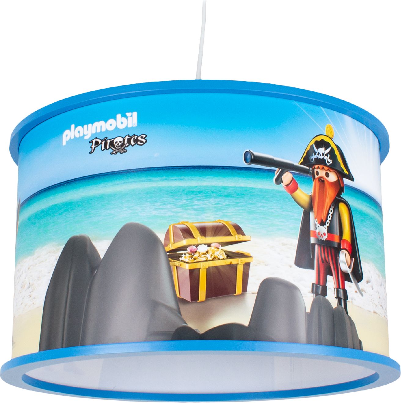 Elobra Playmobil Piráti 136201 dětský závěsný lustr - obrázek 1