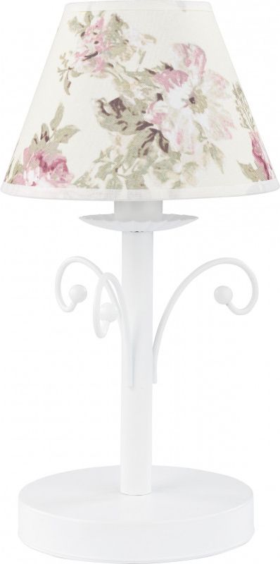 TK Lighting Rosa White TK372 dětská stolní lampička - obrázek 1