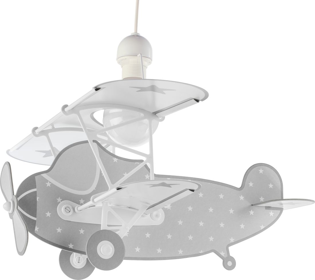 Dalber Star Plane Grey 54212E dětské závěsné svítidlo - obrázek 1