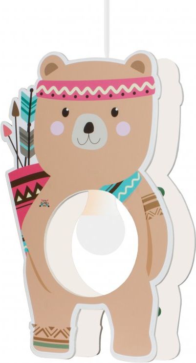 Elobra Little Indians Bär Bjorn 136621 dětské závěsné svítidlo - obrázek 1