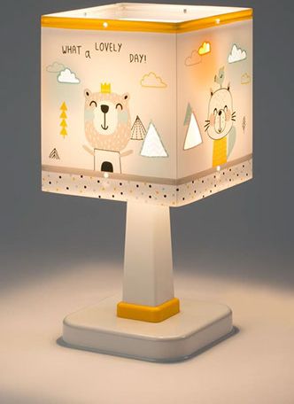 Dalber Hello Little! 73241 dětská stolní lampa - obrázek 3