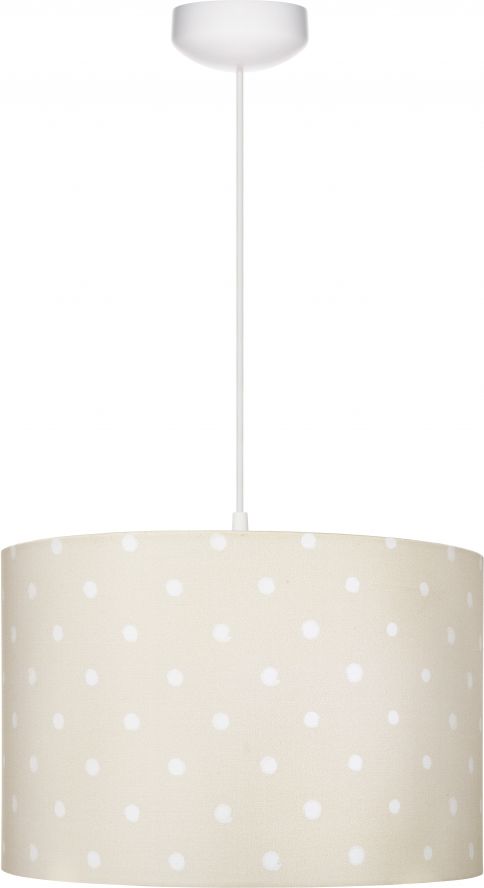 Lamps & Company Lovely Dots Beige dětský závěsný lustr - obrázek 1
