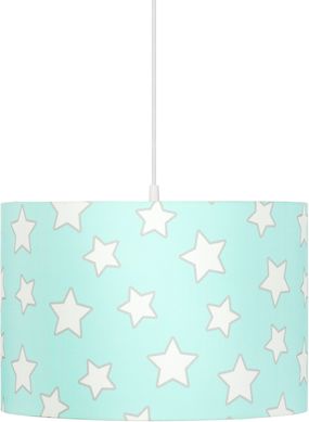 Lamps & Company Mint Stars dětský závěsný lustr - obrázek 1