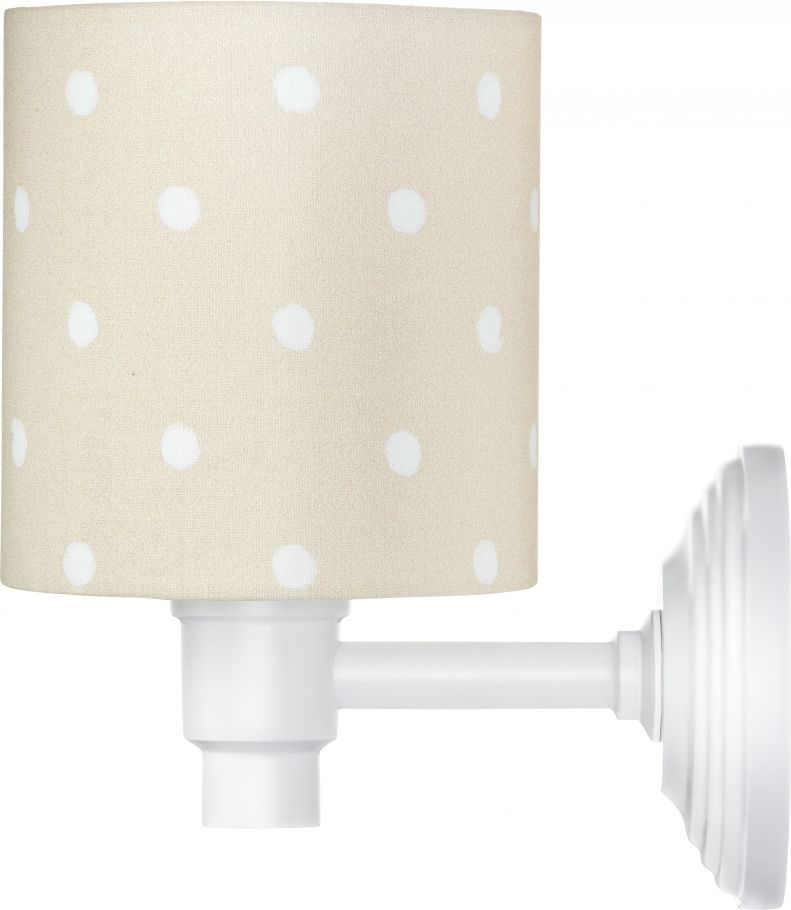 Lamps & Company Lovely Dots Beige dětské nástěnné svítidlo - obrázek 1
