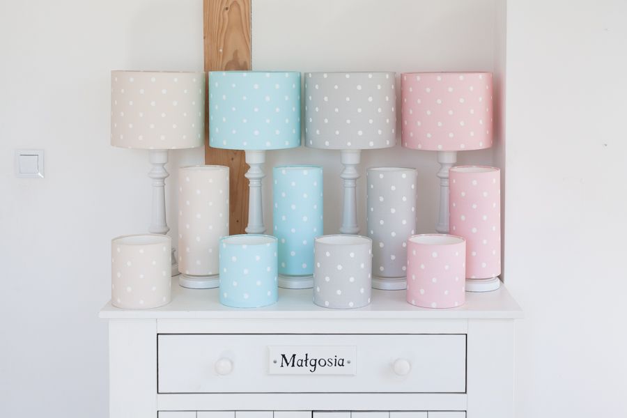 Lamps & Company Lovely Dots Beige dětské nástěnné svítidlo - obrázek 3