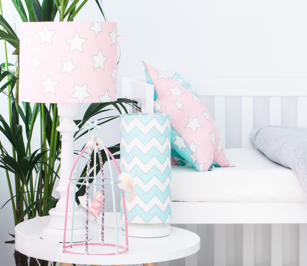 Lamps & Company Mint chewron dětské nástěnné svítidlo - obrázek 4