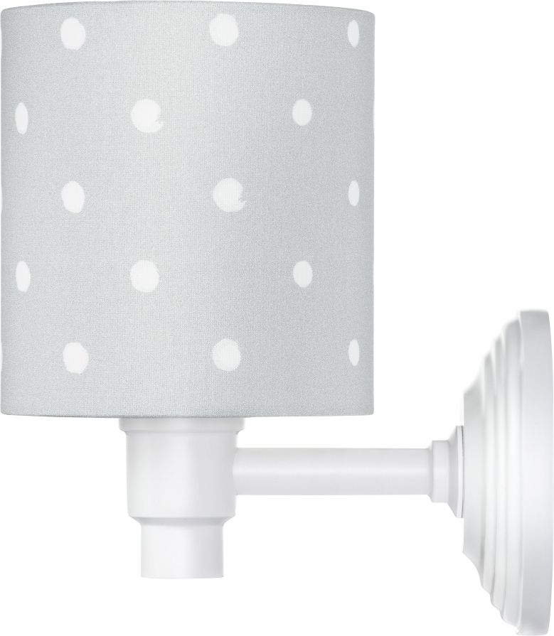 Lamps & Company Lovely Dots Grey dětské nástěnné svítidlo - obrázek 1