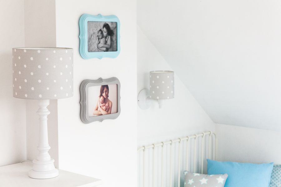 Lamps & Company Lovely Dots Grey dětské nástěnné svítidlo - obrázek 2
