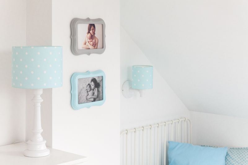 Lamps & Company Lovely Dots Mint dětské nástěnné svítidlo - obrázek 2