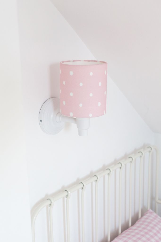 Lamps & Company Lovely Dots Pink dětské nástěnné svítidlo - obrázek 2