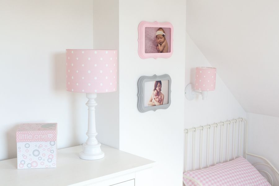 Lamps & Company Lovely Dots Pink dětské nástěnné svítidlo - obrázek 3