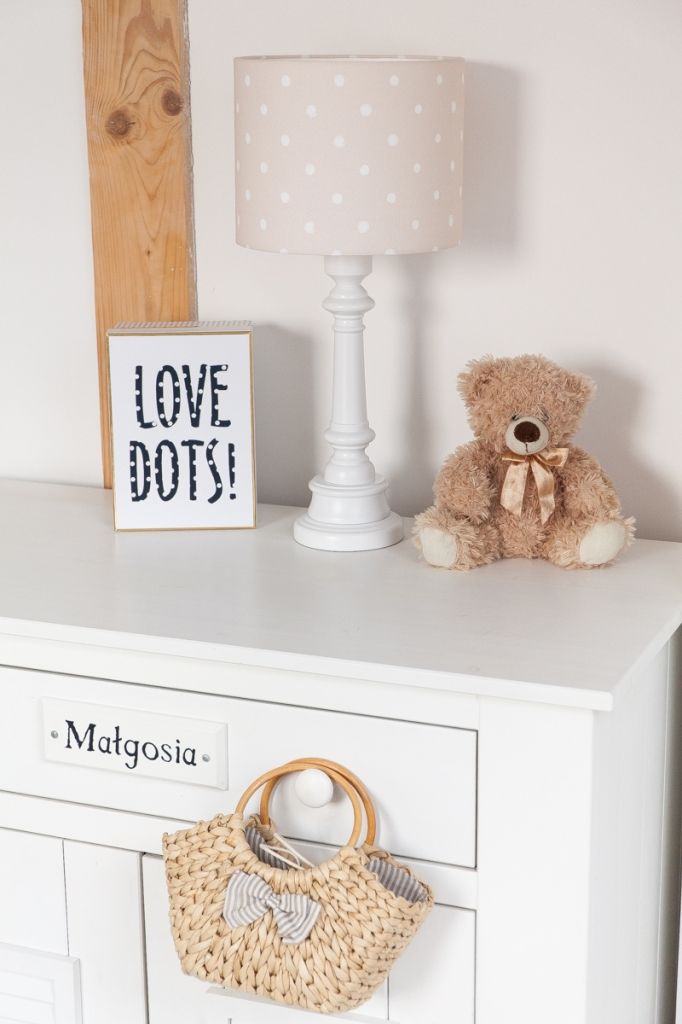 Lamps & Company Lovely Dots Beige dětská stolní lampa - obrázek 7