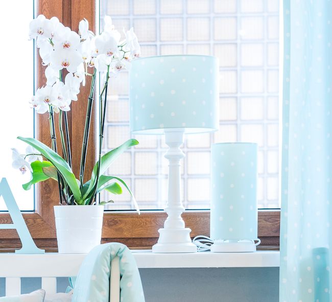 Lamps & Company Lovely Dots Mint dětská stolní lampa - obrázek 3
