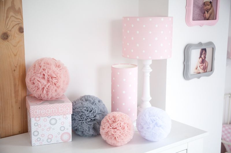 Lamps & Company Lovely Dots Pink dětská stolní lampa - obrázek 4