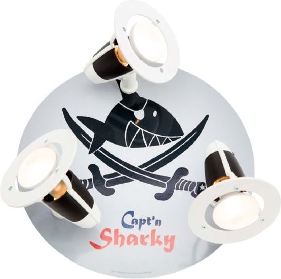 Elobra Capt'n Sharky Rondell 130667 dětské nástěnné svítidlo - obrázek 1