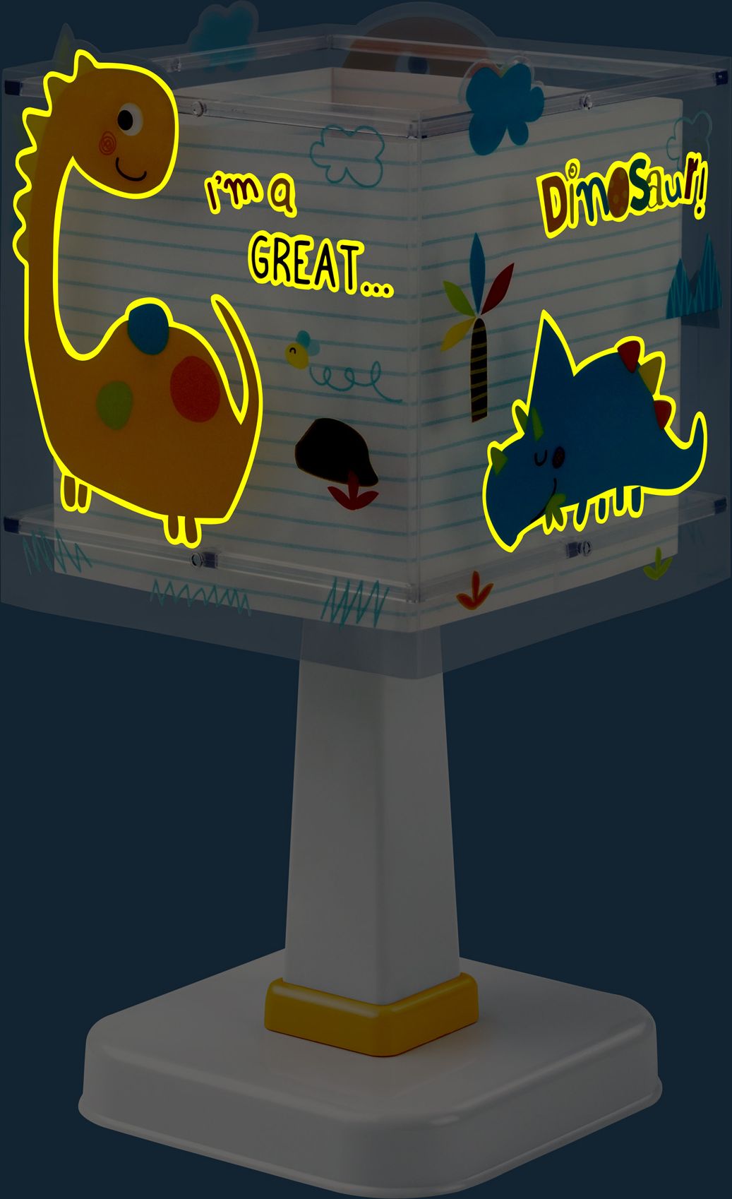 Dalber Dinos 73451 dětská stolní lampa - obrázek 4