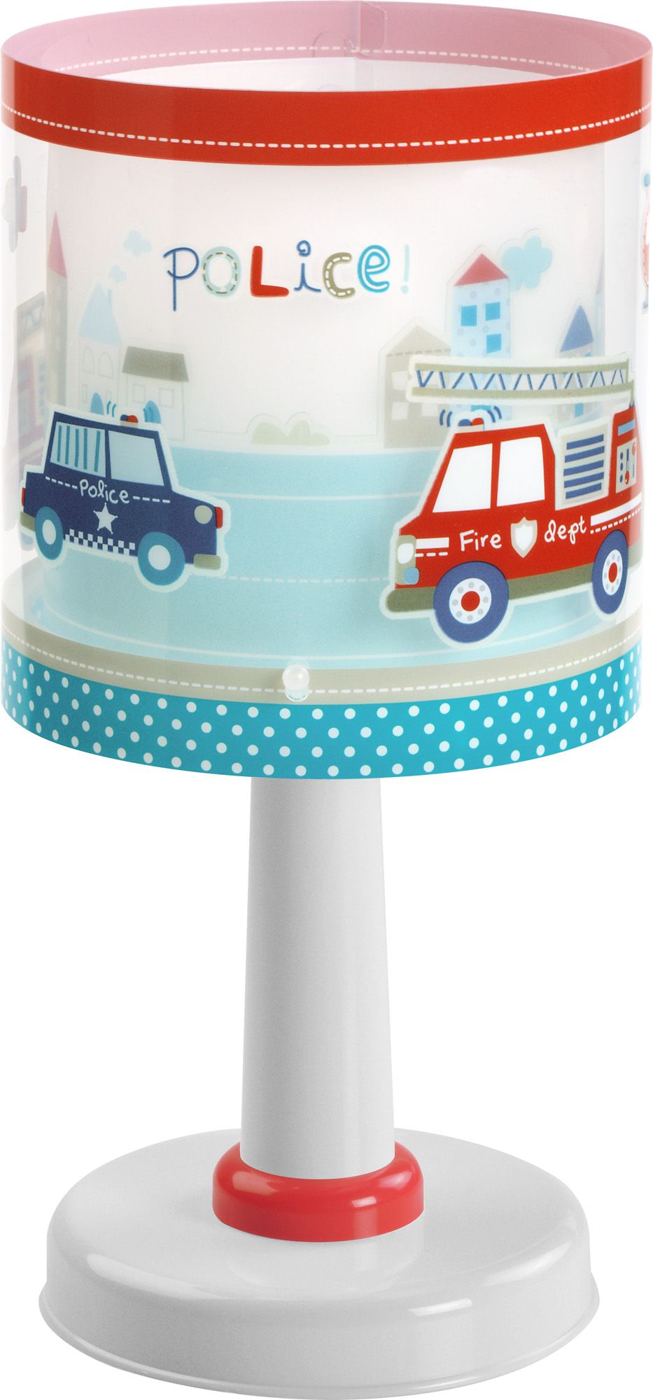 Dalber Police 60611 dětská stolní lampa - obrázek 1