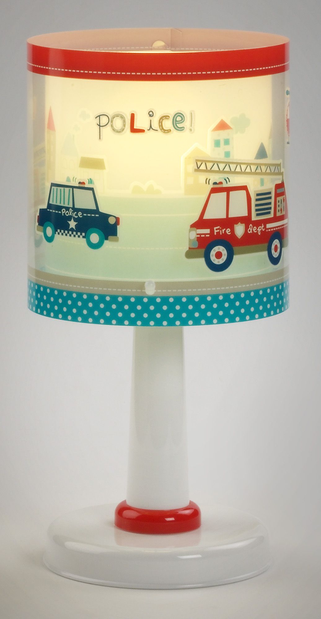 Dalber Police 60611 dětská stolní lampa - obrázek 3