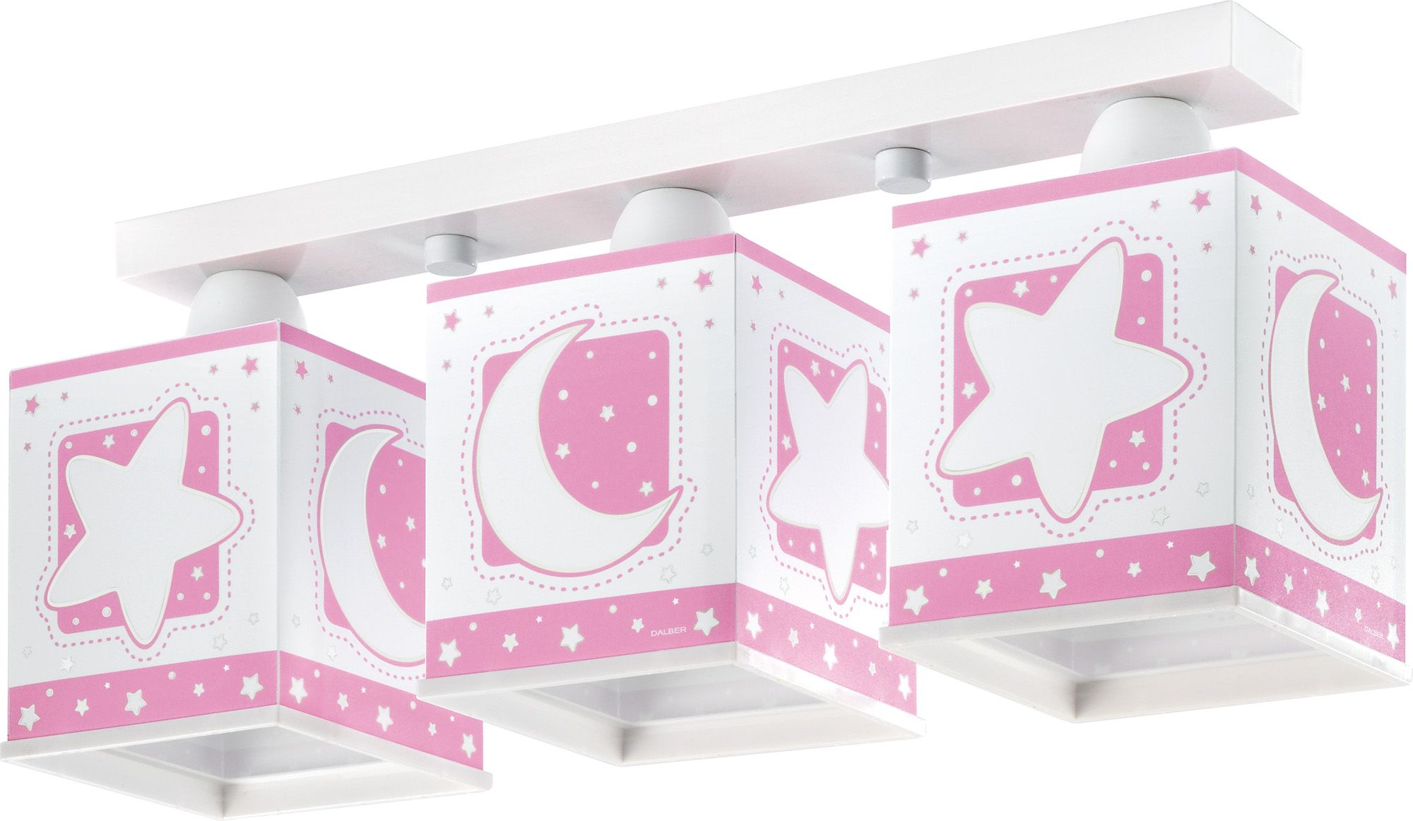 Dalber MoonLight Pink 63233S dětské stropní svítidlo - obrázek 1