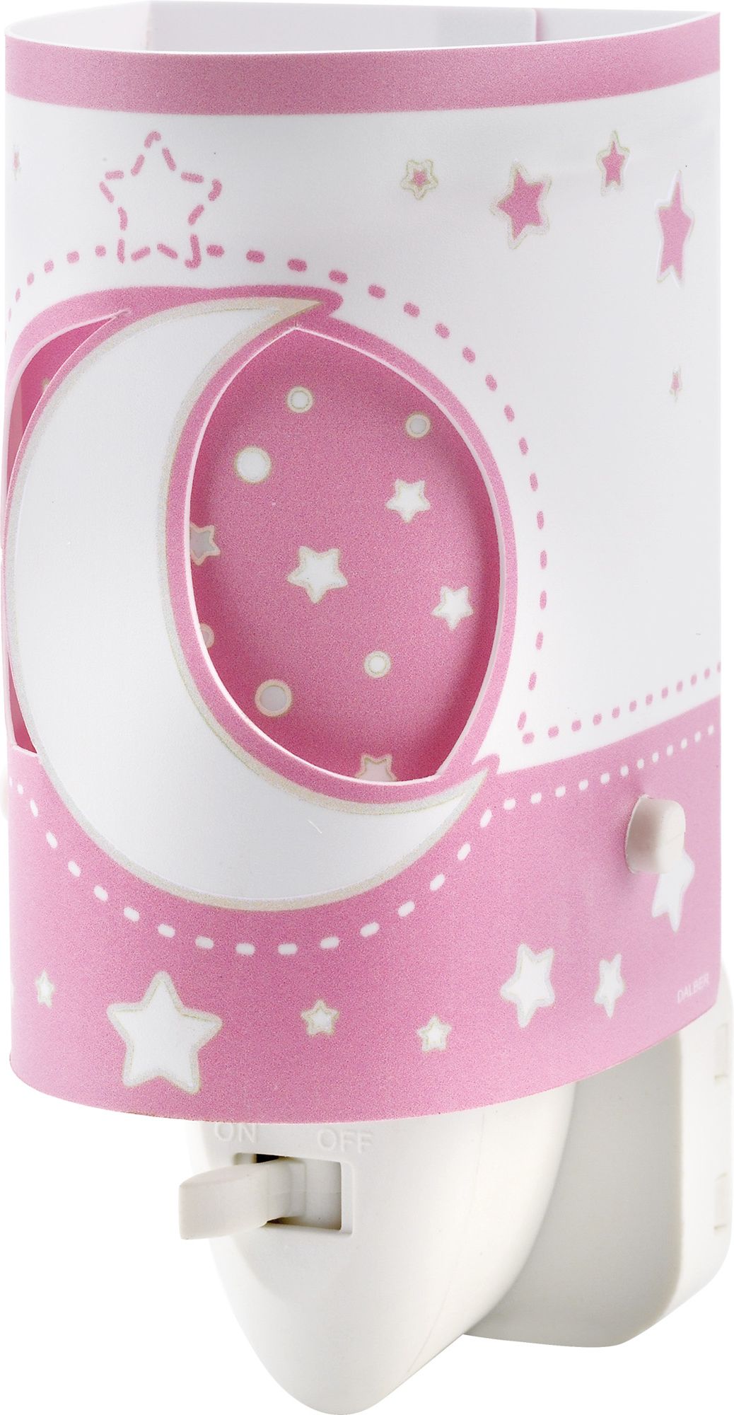 Dalber Moon Light Pink 63235LS dětské orientační svítidlo - obrázek 1