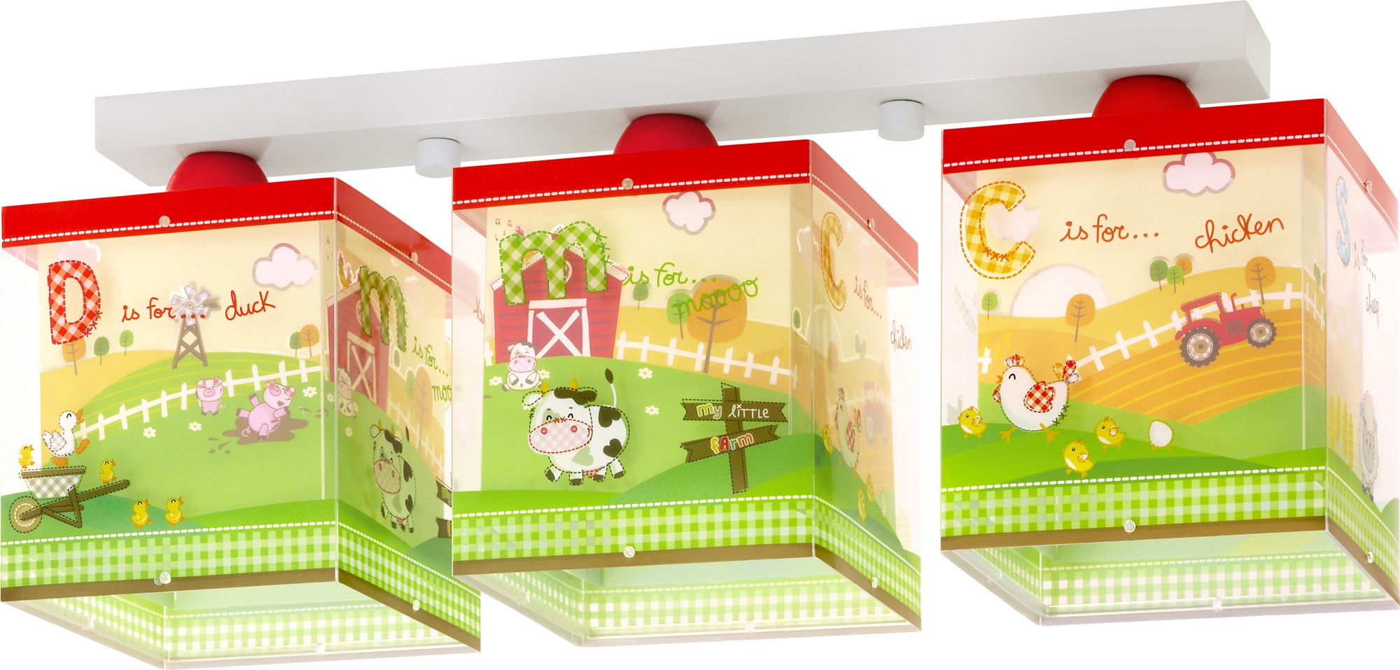 Dalber My Little Farm 64403 dětské stropní svítidlo - obrázek 1