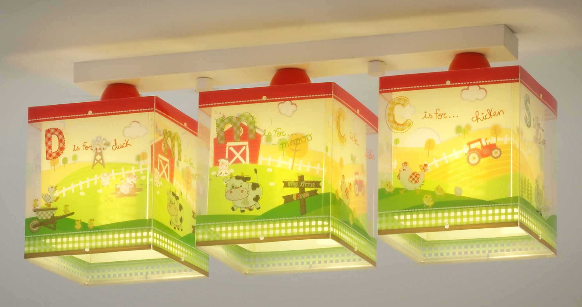 Dalber My Little Farm 64403 dětské stropní svítidlo - obrázek 2