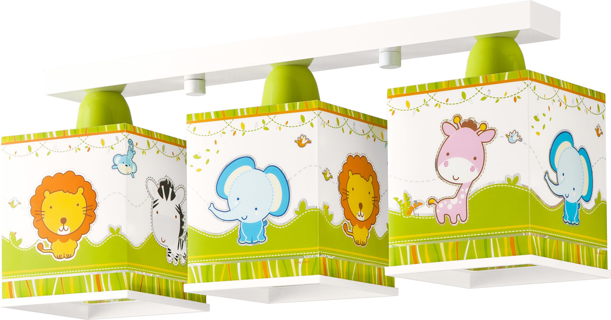 Dalber Little Zoo 63113 dětské stropní svítidlo - obrázek 1