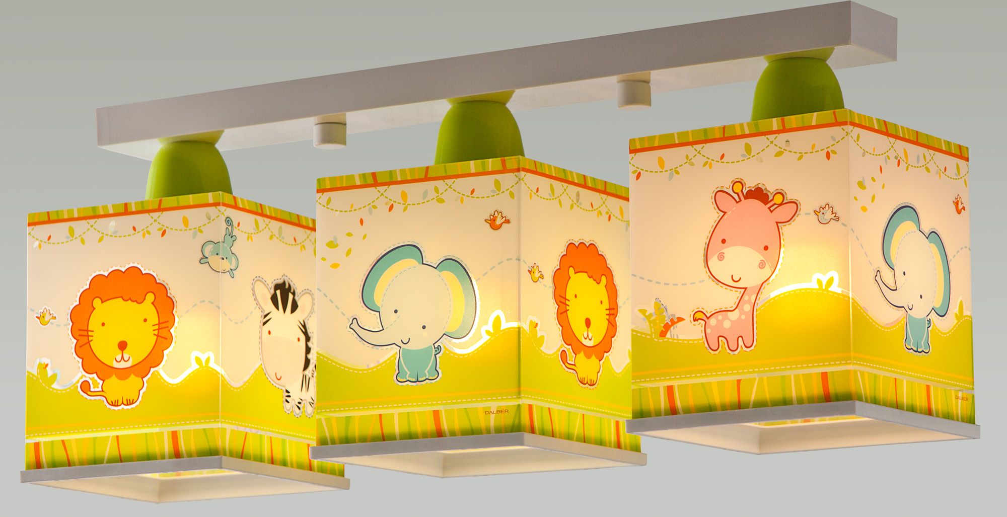 Dalber Little Zoo 63113 dětské stropní svítidlo - obrázek 2