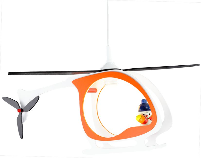 Elobra Vrtulník s Kasperem 125687 dětské závěsné svítidlo - obrázek 1