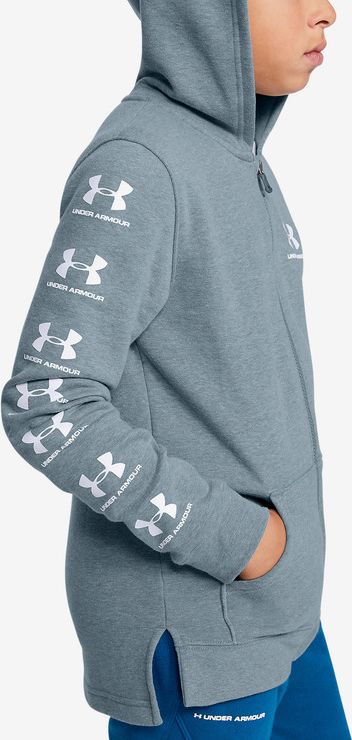 Rival Mikina dětská Under Armour | Modrá | Chlapecké | XS - obrázek 3
