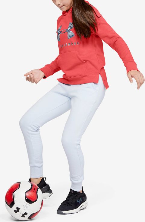 Rival Mikina dětská Under Armour | Červená | Dívčí | L - obrázek 4