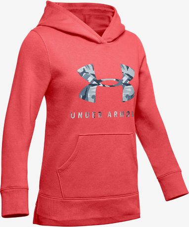 Rival Mikina dětská Under Armour | Červená | Dívčí | L - obrázek 5