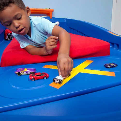 STEP2 Dětská postel auto Hot Wheels - obrázek 2