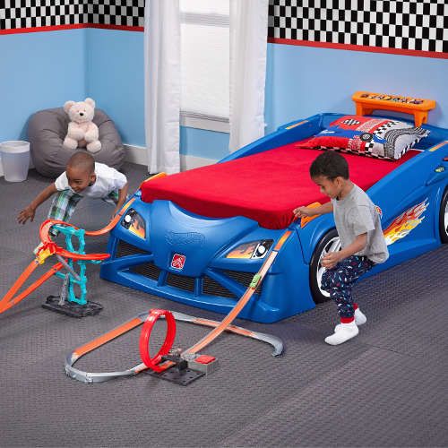 STEP2 Dětská postel auto Hot Wheels - obrázek 12