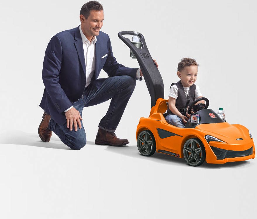 STEP2 Vozítko MCLAREN s vodicí tyčí - obrázek 8