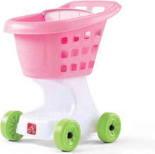 STEP2 Dětský nákupní vozík růžový - obrázek 2