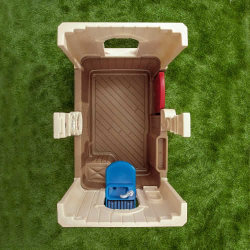 STEP2 Dětský zahradní domeček Neat Tidy přírodní - obrázek 6