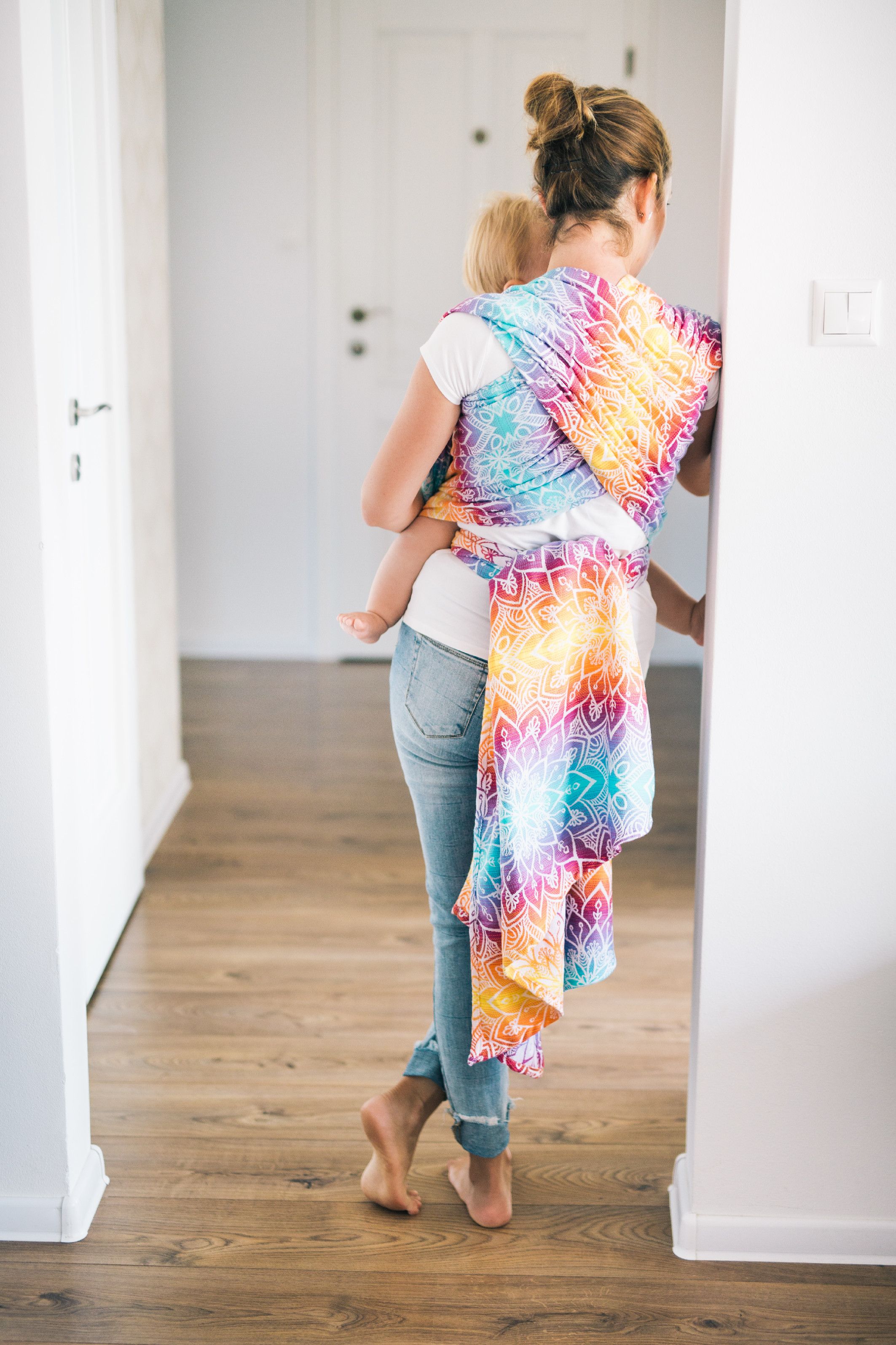 Be Lenka Šátek Lenka Mandala - dúhová Velikost: 5,2 m - obrázek 3