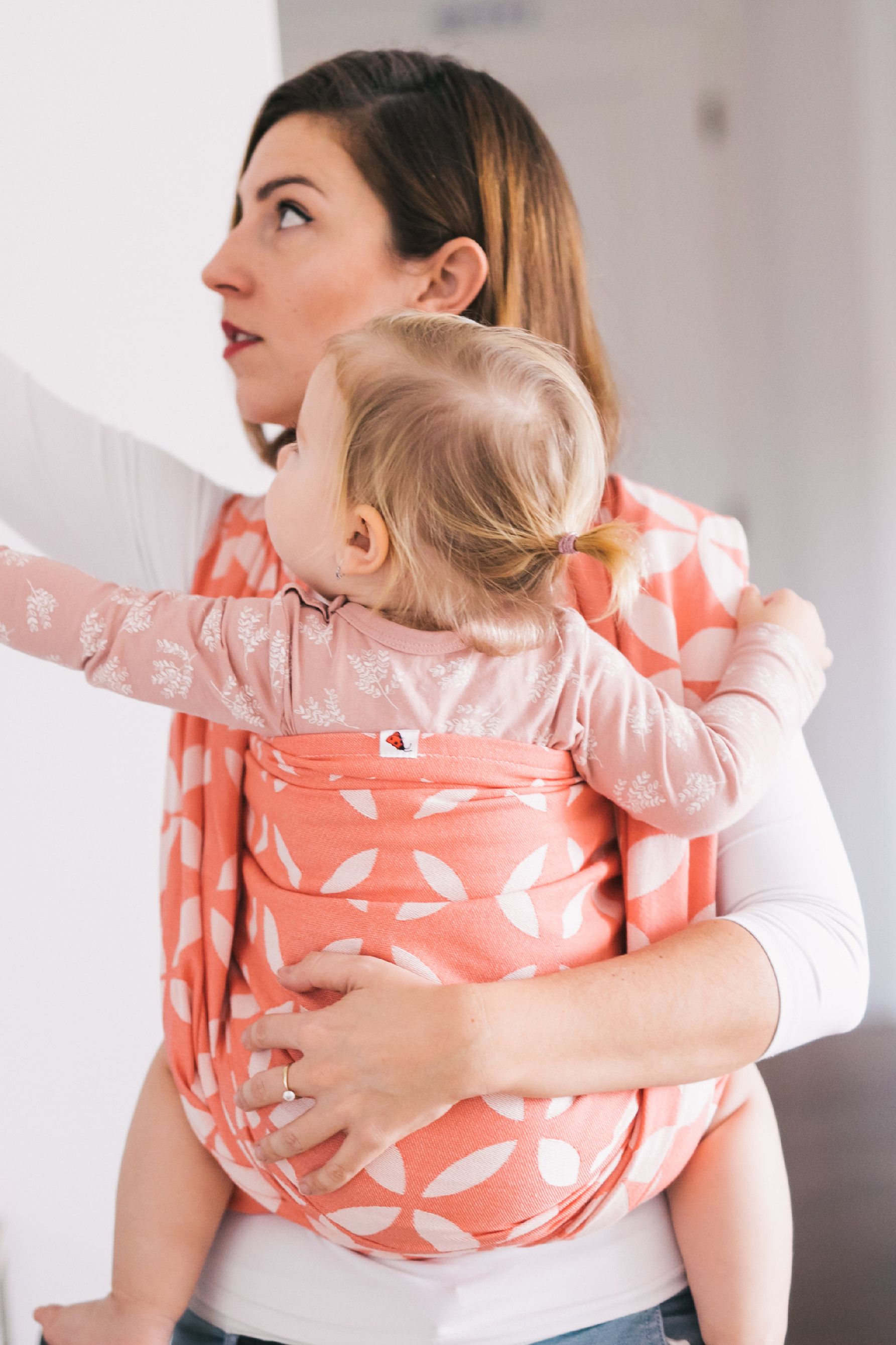 Be Lenka Šátek Lenka Classic - Peach Velikost: 4,2 m - obrázek 2
