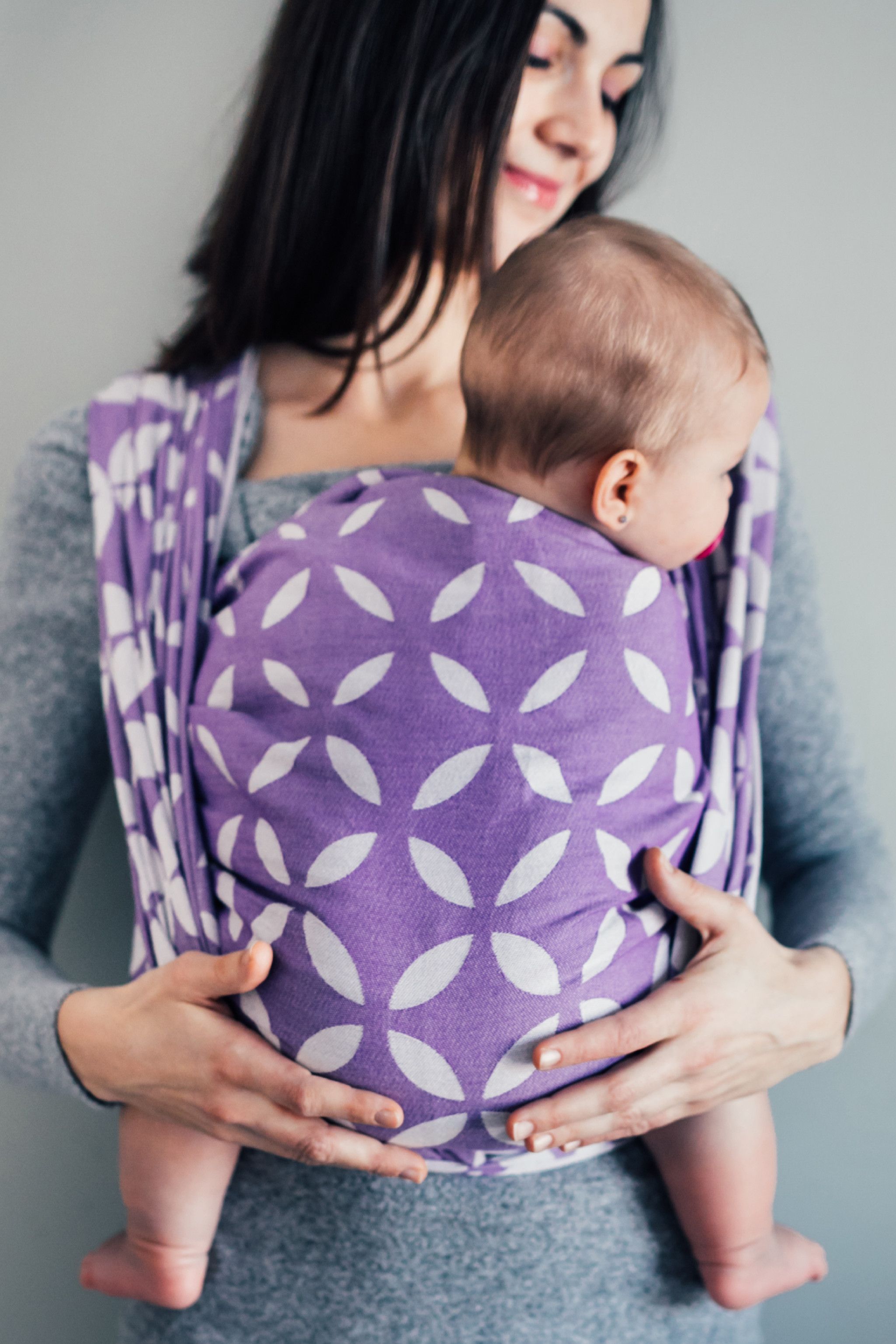 Be Lenka Šátek Lenka Classic - Purple Velikost: 4,2 m - obrázek 7