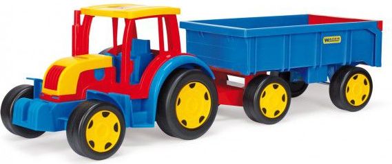 Gigant Wader Traktor s vlekem plast 102cm v krabici - obrázek 2