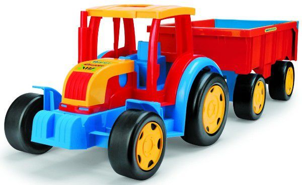 Gigant Wader Traktor s vlekem plast 102cm v krabici - obrázek 4