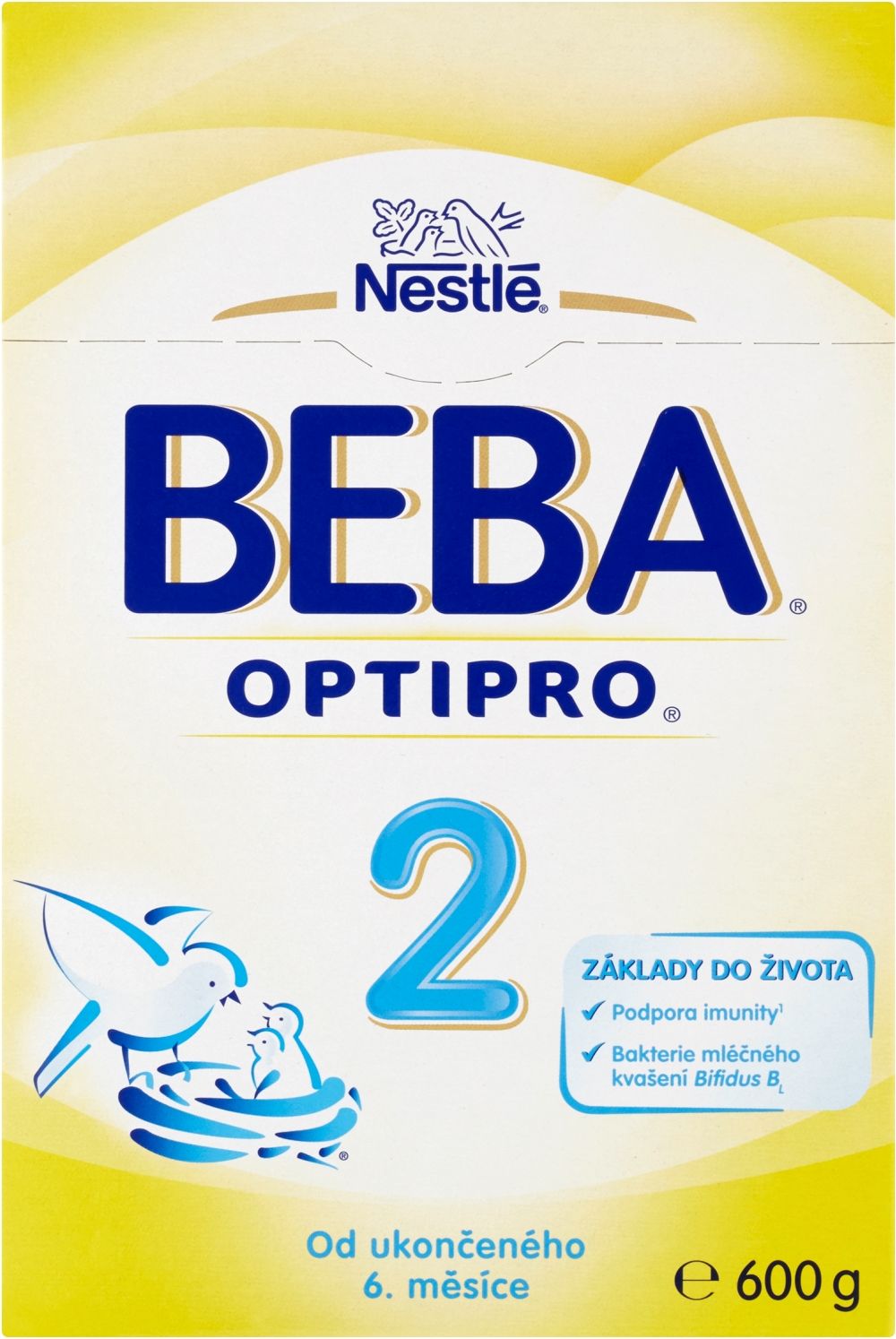 6x BEBA OPTIPRO 2 (600 g) - kojenecké mléko - obrázek 2