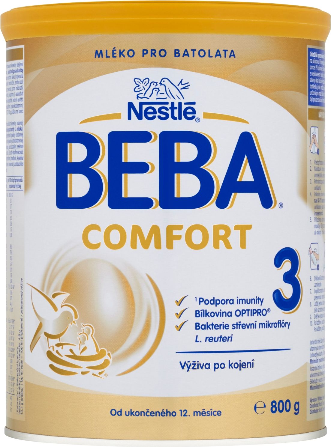BEBA COMFORT 2 HM-O 3x800g - obrázek 2
